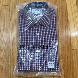 Paul Fredrick dress shirt. NWT. 15-34